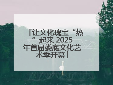 让文化瑰宝“热”起来 2025年首届娄底文化艺术季开幕